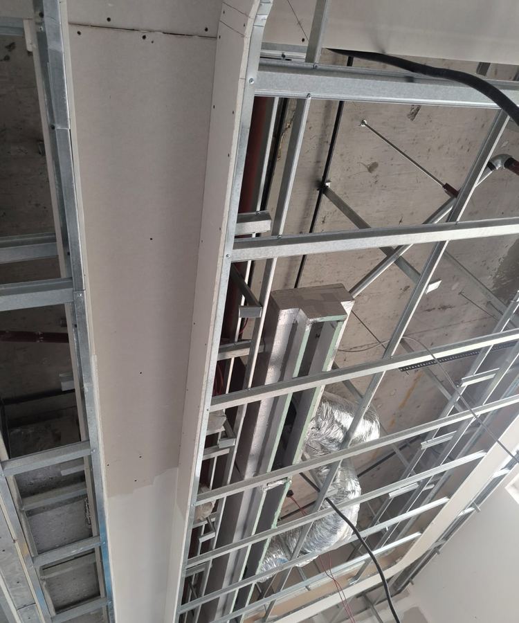 Ceiling Grid, First Fix — Casa Novo Interiors
