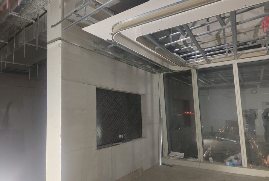 Bulkhead Framing — Casa Novo Interiors